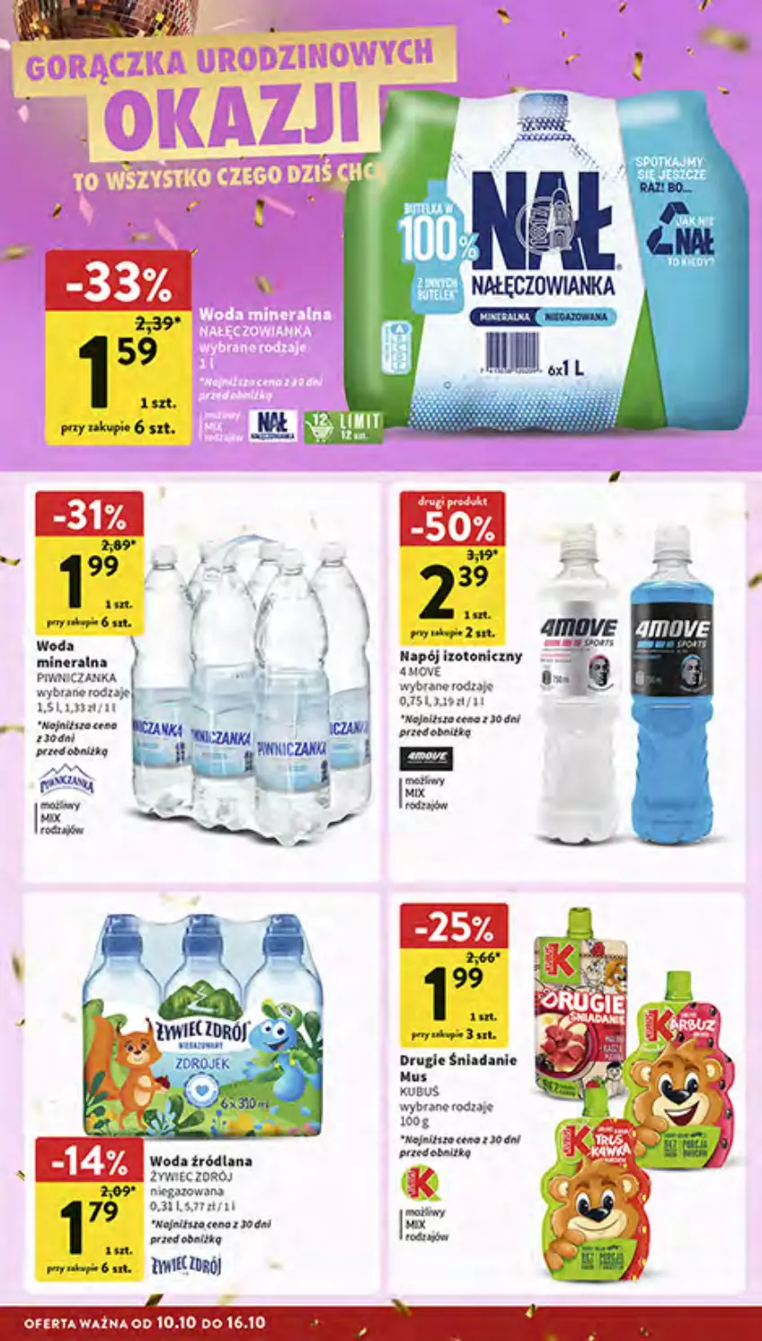 Gazetka promocyjna Intermarche - Gazetka Intermarche - ważna 10.10 do 16.10.2024 - strona 30 - produkty: LANA, Mus, Por, Woda