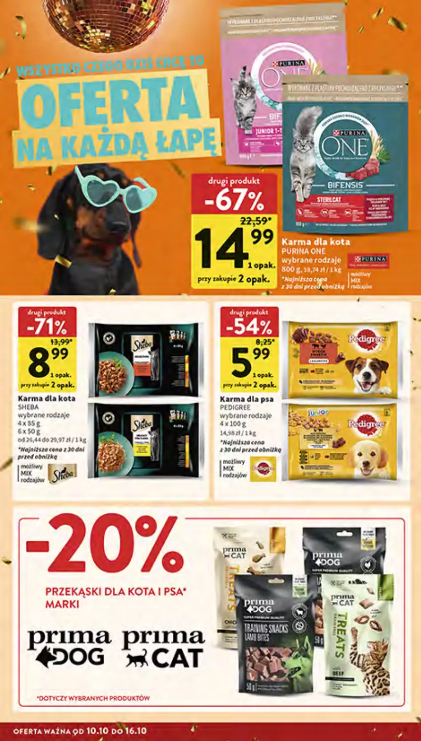 Gazetka promocyjna Intermarche - Gazetka Intermarche - ważna 10.10 do 16.10.2024 - strona 36 - produkty: Pedigree, Por, Rum, Sheba