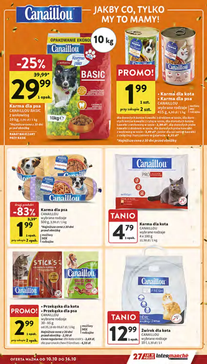 Gazetka promocyjna Intermarche - Gazetka Intermarche - ważna 10.10 do 16.10.2024 - strona 37 - produkty: Canaillou