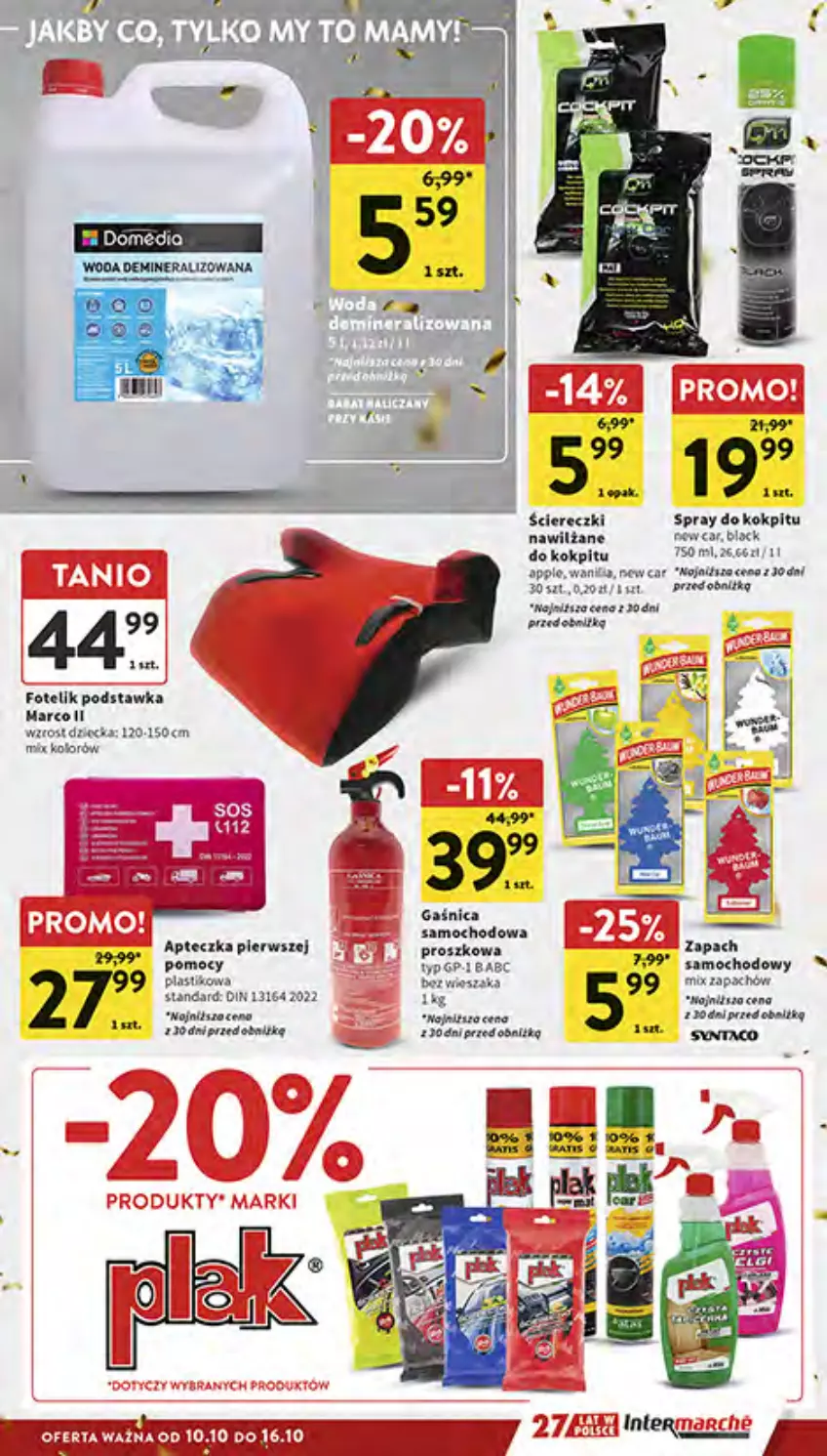 Gazetka promocyjna Intermarche - Gazetka Intermarche - ważna 10.10 do 16.10.2024 - strona 39 - produkty: Gaśnica, Lack, Piast