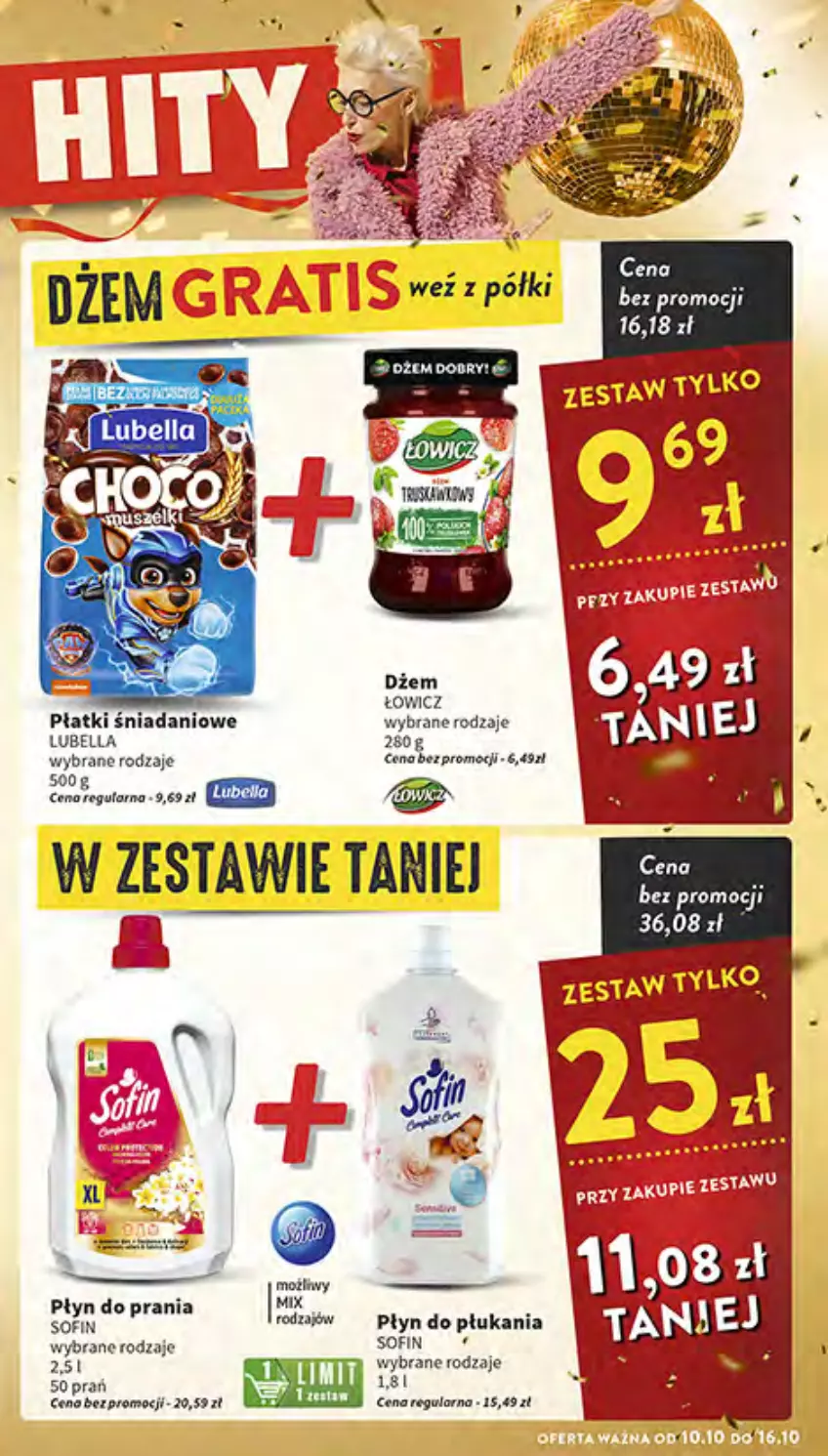 Gazetka promocyjna Intermarche - Gazetka Intermarche - ważna 10.10 do 16.10.2024 - strona 7 - produkty: Bell, Bella, Danio, Lubella, Płyn do płukania, Płyn do prania