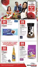 Gazetka promocyjna Intermarche - Gazetka Intermarche - Gazetka - ważna od 16.10 do 16.10.2024 - strona 45 - produkty: Kurczak, Tchibo, Kawa rozpuszczalna, Gin, Whiskas, Kawa, Lack, Czekolada, Tuńczyk, E. Wedel, Mango, Captain Jack