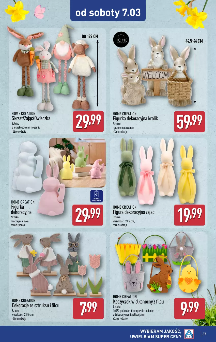 Gazetka promocyjna Aldi - Pełna oferta - ważna 02.03 do 07.03.2026 - strona 37 - produkty: Kosz, Królik, Skrzat, Sok, Teleskop