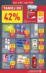 Gazetka promocyjna Aldi - Pełna oferta - Gazetka - ważna od 07.03 do 07.03.2026 - strona 21 - produkty: Krem do twarzy, Rum, Gra, Papier, Eveline, Rexona, Dezodorant, Mleczko do ciała, Clin, Pasta do zębów, Papier toaletowy, Mleczko, Ręcznik, Garnier, Blend-a-Med