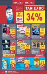 Gazetka promocyjna Aldi - Pełna oferta - Gazetka - ważna od 07.03 do 07.03.2026 - strona 22 - produkty: Płyn do prania, Pur, Gra, Przekąski dla psa, Tablet, Proszek do prania, Purina, Płyn do płukania, Czekolada, Miód, Perwoll, Zmywarki, Tabletki do zmywarki, Lenor, Milka, Nektar, Mleko