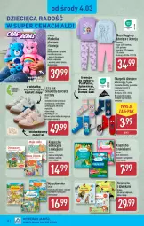 Gazetka promocyjna Aldi - Pełna oferta - Gazetka - ważna od 07.03 do 07.03.2026 - strona 26 - produkty: Frozen, Top, Sok, Por, Koc, Gin, Spiderman, Sneakersy, Maskotka pluszowa, Karp, Klej, Skarpetki, Wełna, Legginsy, Dzieci, Bluza, Psi Patrol