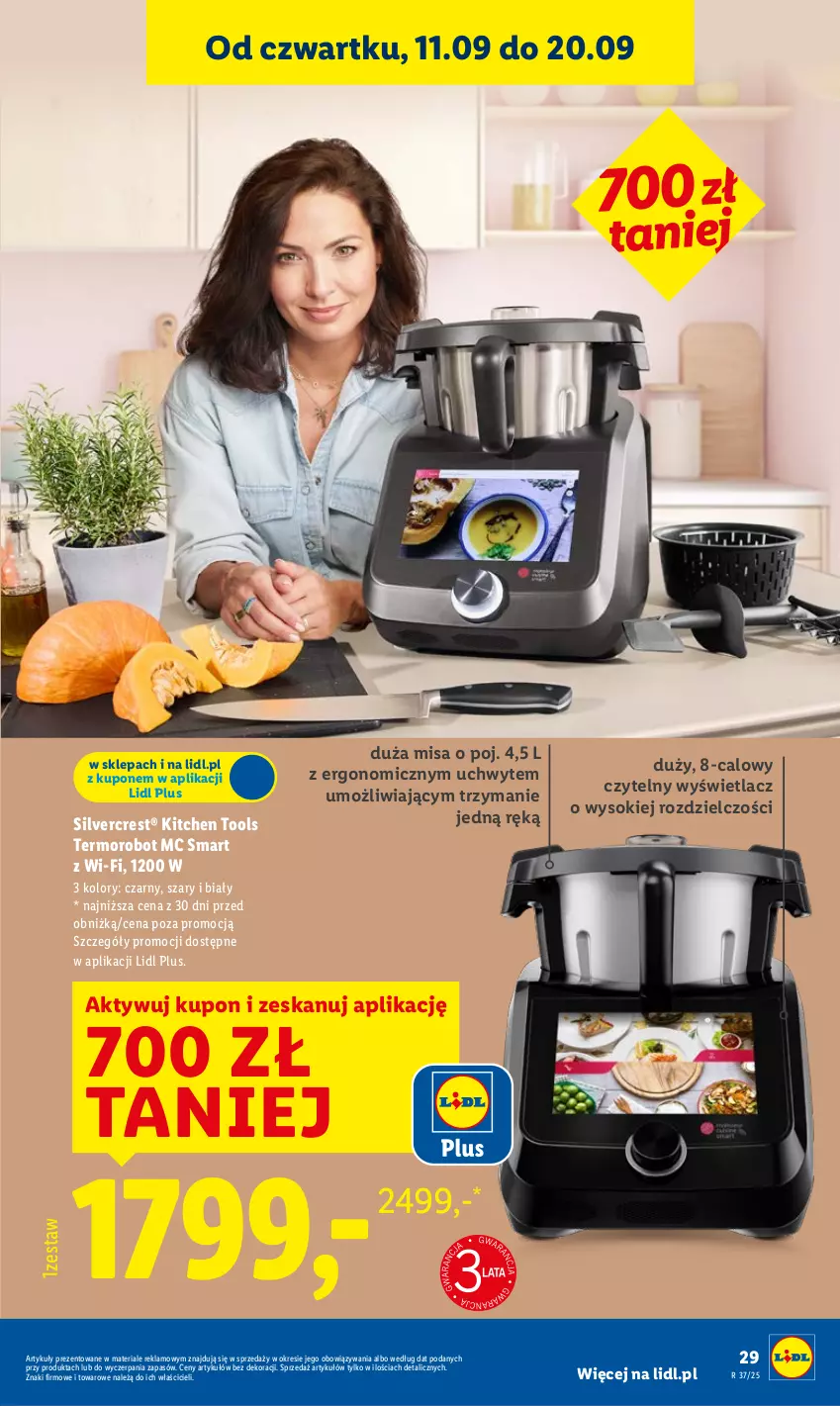 Gazetka promocyjna Lidl - GAZETKA - ważna 08.09 do 13.09.2025 - strona 31 - produkty: Robot, Silvercrest, Sok