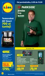 Gazetka promocyjna Lidl - GAZETKA - Gazetka - ważna od 13.09 do 13.09.2025 - strona 1 - produkty: Parkside, Silvercrest, Ser, Robot, Szczypce