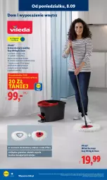 Gazetka promocyjna Lidl - GAZETKA - Gazetka - ważna od 13.09 do 13.09.2025 - strona 20 - produkty: Noż, Mop, Vileda, Wkład do mopa, Wiadro