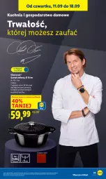 Gazetka promocyjna Lidl - GAZETKA - Gazetka - ważna od 13.09 do 13.09.2025 - strona 25 - produkty: Silvercrest, Garnek, Kuchnia, Fa