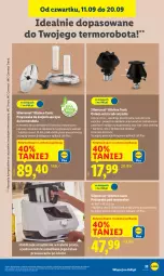 Gazetka promocyjna Lidl - GAZETKA - Gazetka - ważna od 13.09 do 13.09.2025 - strona 35 - produkty: Silvercrest, Noż, Robot, Pokrywa