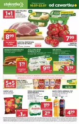 Gazetka promocyjna Stokrotka - Market - Gazetka - ważna od 22.07 do 22.07.2026 - strona 1 - produkty: Piwa, Piwo, Warzywa, Ser, Mus, Gra, 7up, Favita, Jaja, Papryka czerwona, Papryka, Chipsy, Mirinda, Kiełbasa podwawelska, Mlekovita, Wawel, Warka, Tatra, Lody, Pepsi, Optima, Muszynianka, Zielona Budka, Owoce, Woda niegazowana, Woda, Lay’s, Napój, Kiełbasa, Jaja z wolnego wybiegu, Mięso, Mleko, Fa