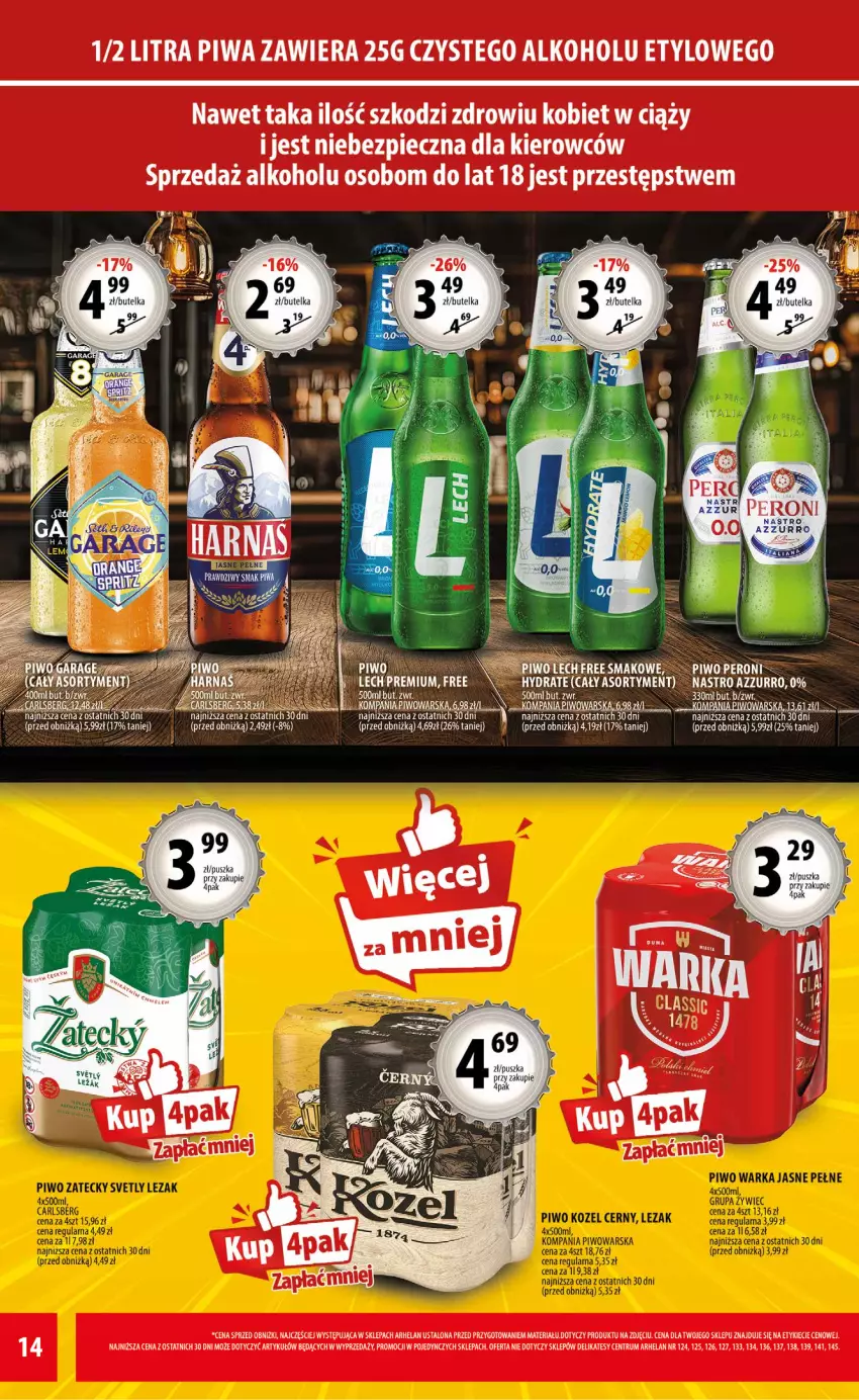 Gazetka promocyjna Arhelan - Gazetka - ważna 17.07 do 26.07.2026 - strona 14 - produkty: Piwa, Piwo, Rum
