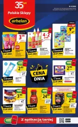 Gazetka promocyjna Arhelan - Gazetka - Gazetka - ważna od 26.07 do 26.07.2026 - strona 1 - produkty: Piwa, Piec, Domestos, Big Milk, Lody, Oranżada, Napój gazowany, Miód, Delicje, Masło, Napój