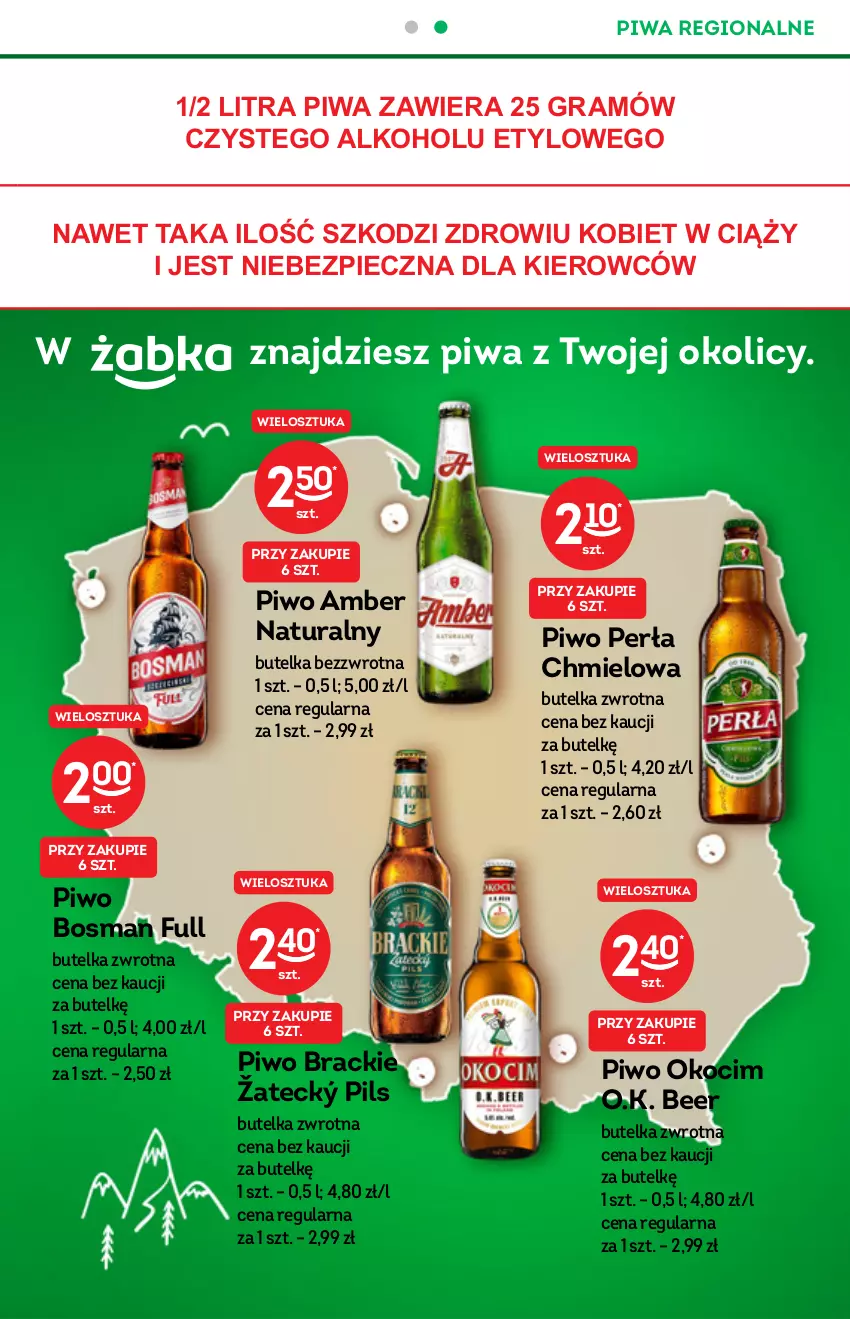 Gazetka promocyjna Żabka - ważna 13.10 do 31.10.2021 - strona 23 - produkty: Gra, Koc, Okocim, Perła, Piec, Piwa, Piwo