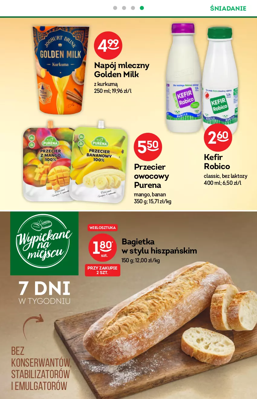 Gazetka promocyjna Żabka - ważna 13.10 do 31.10.2021 - strona 37 - produkty: Bagietka, BIC, Kefir, LG, Mango, Napój, Napój mleczny, Pur, Robico, Ser