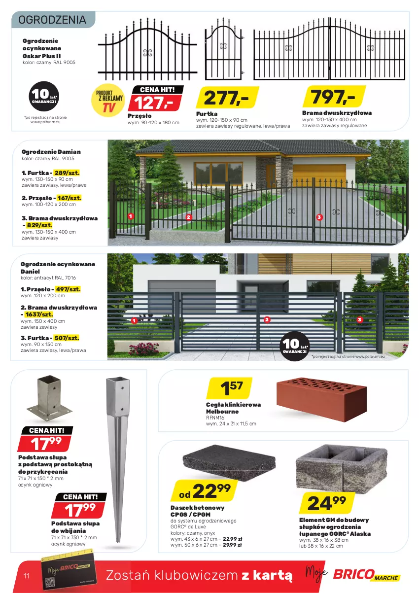 Gazetka promocyjna Bricomarche - Gazetka - ważna 20.04 do 30.04.2022 - strona 11 - produkty: Cynk, Rama