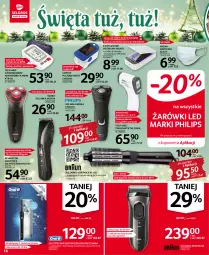 Gazetka promocyjna Selgros - Oferta przemysłowa - Gazetka - ważna od 30.11 do 30.11.2022 - strona 16 - produkty: Ciśnieniomierz, Sok, Ser, Pulsoksymetr, Philips, Remington, Termometr, Lokówka, Maska medyczna, Golarka, Szynka, Maszynka, Sterylizator, Maska, Manta, Szczoteczka