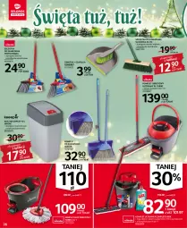 Gazetka promocyjna Selgros - Oferta przemysłowa - Gazetka - ważna od 30.11 do 30.11.2022 - strona 26 - produkty: Kosz na odpady, Mop, Ajax, Rama, Szczotka, Kosz, Kije, Wiadro, Szufelka