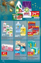 Gazetka promocyjna Auchan - Gazetka Magia Świąt Część 4 Hipermarket Auchan - Gazetka - ważna od 13.12 do 13.12.2023 - strona 24 - produkty: Ludwik, Coccolino, Do mycia naczyń, Pampers, Papier, Balsam do mycia naczyń, Tablet, Taca, Papier toaletowy, Dell, Płyn do płukania, Somat, Chusteczki, Foxy, Zmywarki, Ocet, Tabletki do zmywarki