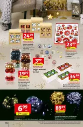 Gazetka promocyjna Auchan - Gazetka Magia Świąt Część 4 Hipermarket Auchan - Gazetka - ważna od 13.12 do 13.12.2023 - strona 34 - produkty: Przewód, Papier, Bombki, Girlanda, Zestaw bombek