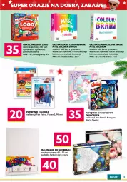 Gazetka promocyjna Dealz - NOWA GAZETKAŚwiętuj najlepsze okazje! - Gazetka - ważna od 29.11 do 29.11.2022 - strona 11 - produkty: Frozen, Gra, Chodzik, Avengers, Długopis, Samochodziki, Pojazd, Pudełko, Pamiętnik, Nerf, Klocki, Minnie, Obraz, Traktor, Fa