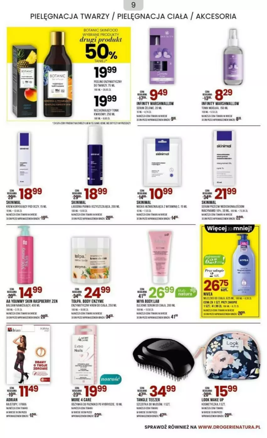 Gazetka promocyjna Drogerie Natura - ważna 31.10 do 30.11.2023 - strona 20 - produkty: Body, Gry, Kosmetyczka, Mars, Maska, Olej, Peeling, Rum, Ser, Serum, Szczotka, Tangle Teezer, Tołpa, Tonik, Zdrowie