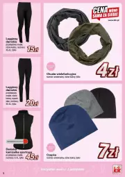 Gazetka promocyjna Kik - Gazetka - ważna od 31.01 do 31.01.2024 - strona 11 - produkty: Sok, Gin, Czapka, Kamizelka, Legginsy, Chusta