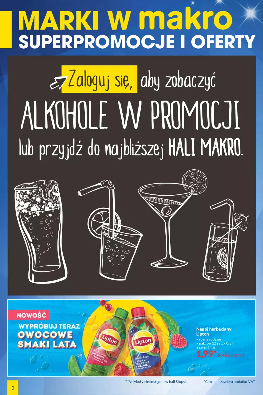 Gazetka promocyjna Makro - [Oferta specjalna] Marki w MAKRO - ważna 01.06 do 14.06.2021 - strona 2 - produkty: Lipton, Napój