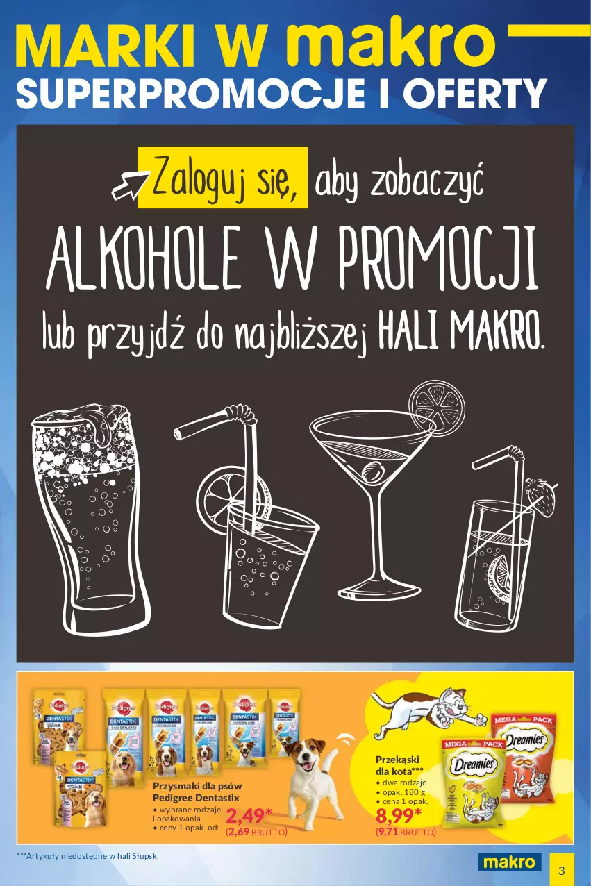 Gazetka promocyjna Makro - [Oferta specjalna] Marki w MAKRO - ważna 01.06 do 14.06.2021 - strona 3 - produkty: Pedigree, Przekąski dla kota, Przysmaki