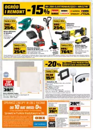 Gazetka promocyjna Obi - Gazetka OBI - Gazetka - ważna od 06.05 do 06.05.2025 - strona 16 - produkty: Teleskop, Naświetlacz LED, Top, Noż, Gra, Nożyce, Walizka, Szlifierka kątowa, Kosz, Warka, Tarka, Wkręt, Naświetlacz, Wkrętarka, Szlifierka, Gres, Kasza, Ogród, Akumulator, Einhell, Fa
