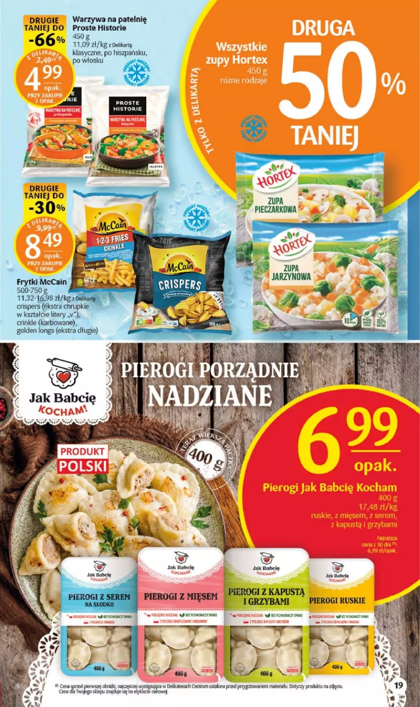 Gazetka promocyjna Delikatesy Centrum - Gazetka DC07 - ważna 16.02 do 22.02.2023 - strona 19 - produkty: Pierogi, Rum, Warzywa