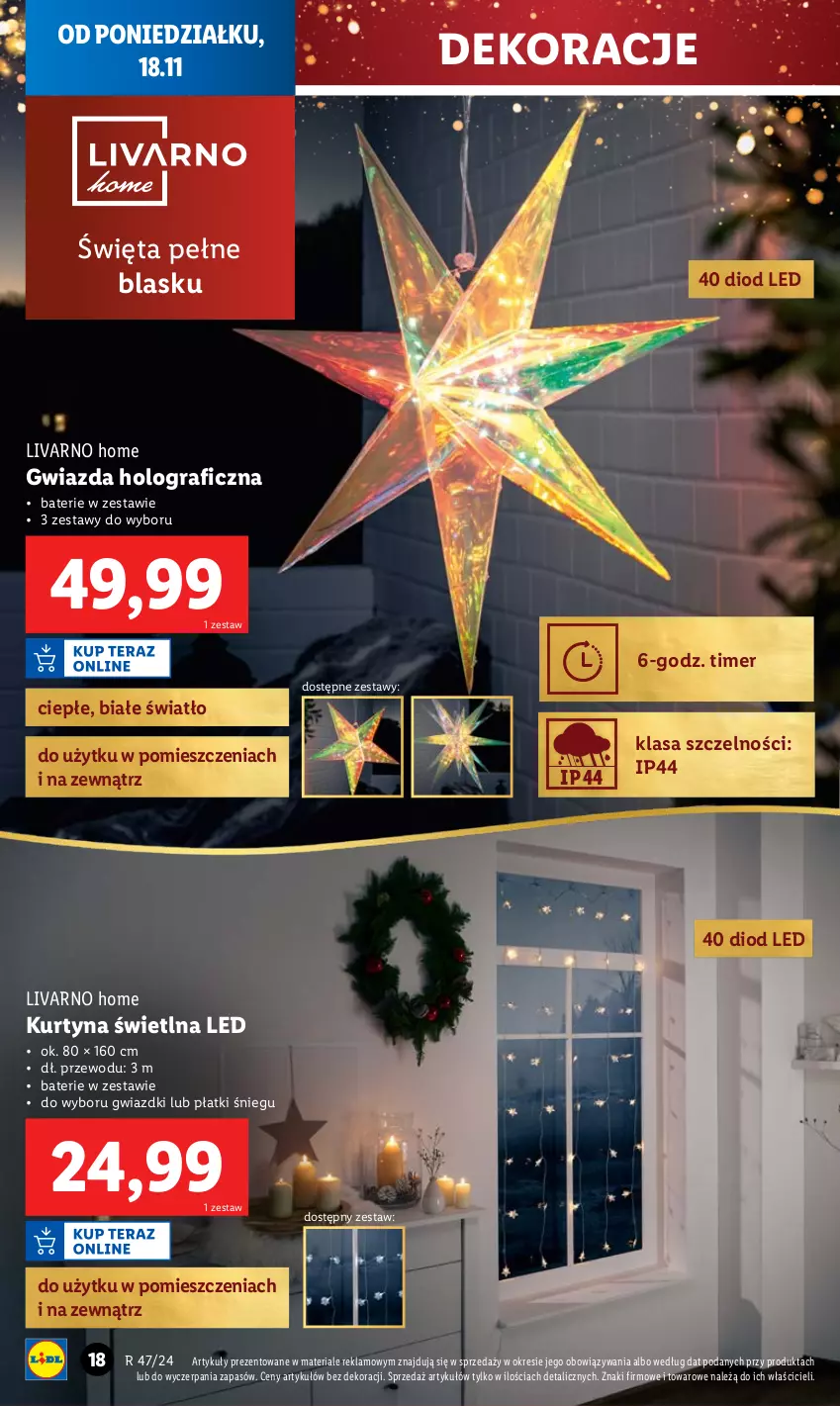 Gazetka promocyjna Lidl - GAZETKA - ważna 18.11 do 23.11.2024 - strona 20 - produkty: Gra, Gwiazda, Ivar