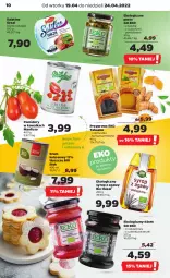 Gazetka promocyjna Netto - Gazetka spożywcza - Gazetka - ważna od 24.04 do 24.04.2022 - strona 10 - produkty: Kurkuma, Por, Gra, Kawa, Dżem, Pesto, Syrop, Bazyl, Pomidory w kawałkach, Graal, Pomidory, Kokos