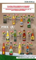 Gazetka promocyjna Netto - Gazetka spożywcza - Gazetka - ważna od 27.06 do 27.06.2021 - strona 13 - produkty: Piwa, Piwo, Gra, Pilsner Urquell, Desperados, Corona Extra, Asahi