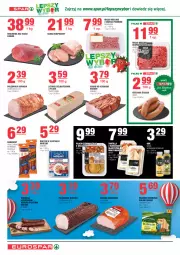 Gazetka promocyjna Spar - EuroSpar - Gazetka - ważna od 25.10 do 25.10.2023 - strona 4 - produkty: Kurczak, Polędwica, Mięso mielone, Krakus, Sok, Gra, Parówki, Szynka, Tarczyński, Schab wieprzowy, Morliny, Boczek, Wołowina, Kabanos, Szynka delikatesowa, Obrus, Kiełbasa, Mięso, Wołowina bez kości