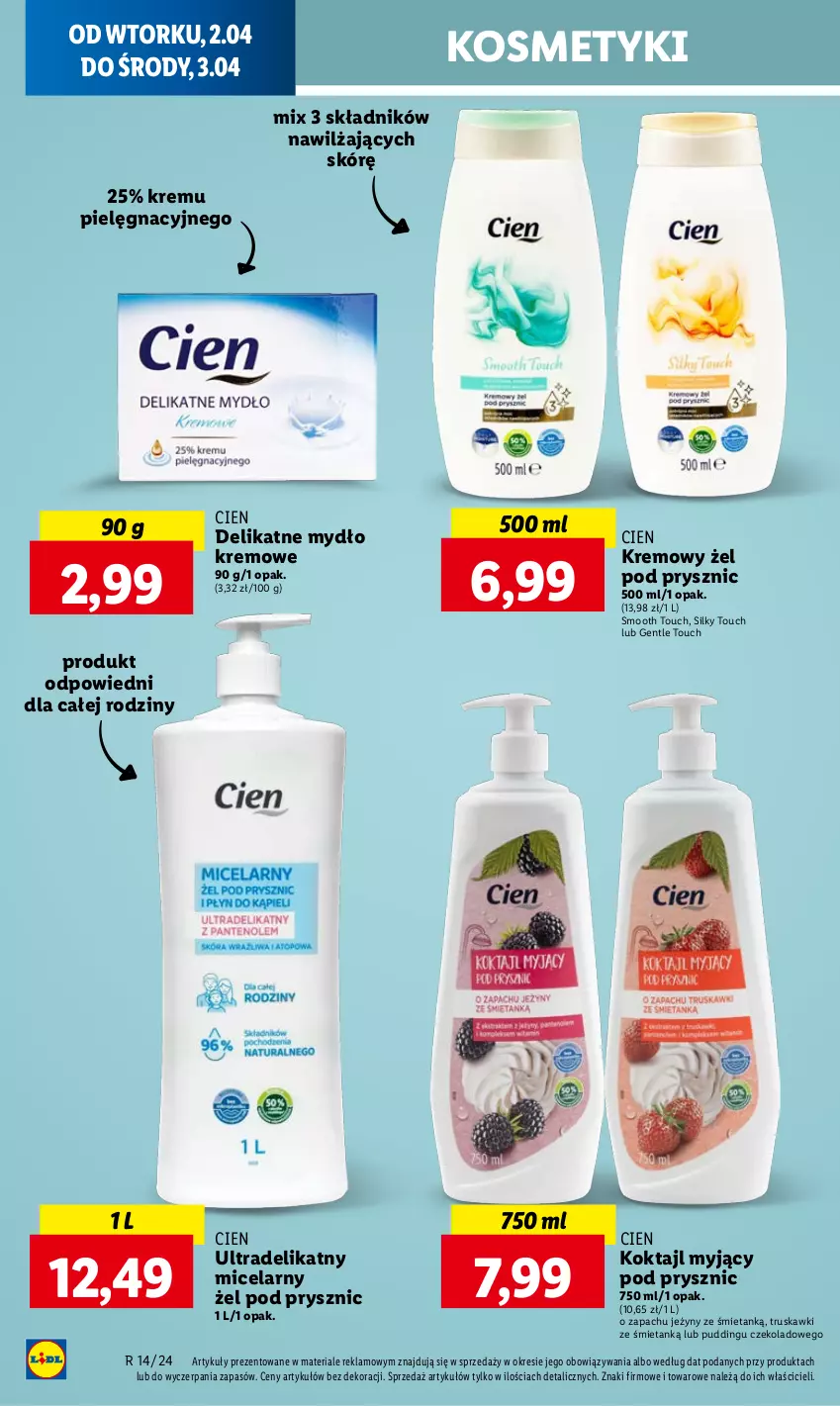 Gazetka promocyjna Lidl - GAZETKA - ważna 02.04 do 03.04.2024 - strona 52 - produkty: Jeżyny, Mydło, Pudding, Truskawki