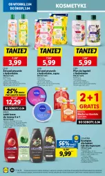 Gazetka promocyjna Lidl - GAZETKA - Gazetka - ważna od 03.04 do 03.04.2024 - strona 54 - produkty: Płyn do kąpieli, Krem do twarzy, Gra, Hydrolat, Schauma, Szampon, Maska, Nivea