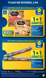 Gazetka promocyjna Lidl - GAZETKA - Gazetka - ważna od 03.04 do 03.04.2024 - strona 7 - produkty: Feliciana, Ser, Gra, Salami, Dr. Oetker, Pizza, Olej, Folia aluminiowa