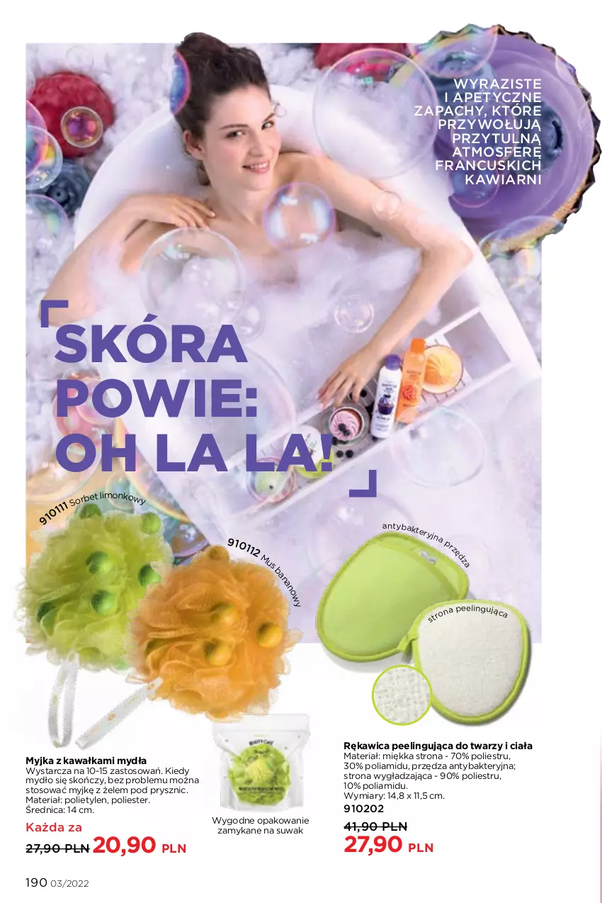 Gazetka promocyjna Faberlic - ważna 07.02 do 20.02.2022 - strona 190 - produkty: Kawa, Mydło, Peeling