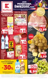 Gazetka promocyjna Kaufland - OFERTA TYGODNIA - Gazetka - ważna od 28.09 do 28.09.2022 - strona 1 - produkty: Nałęczowianka, Krakus, Gra, Kawa ziarnista, Jaja, Kawa, Ziemniaki, Laur, Szynka, Winogrona, Mąka, Lavazza, Woda mineralna, Młynpol, Mąka pszenna, Woda, Wino, Waga, Grunt, Lenor