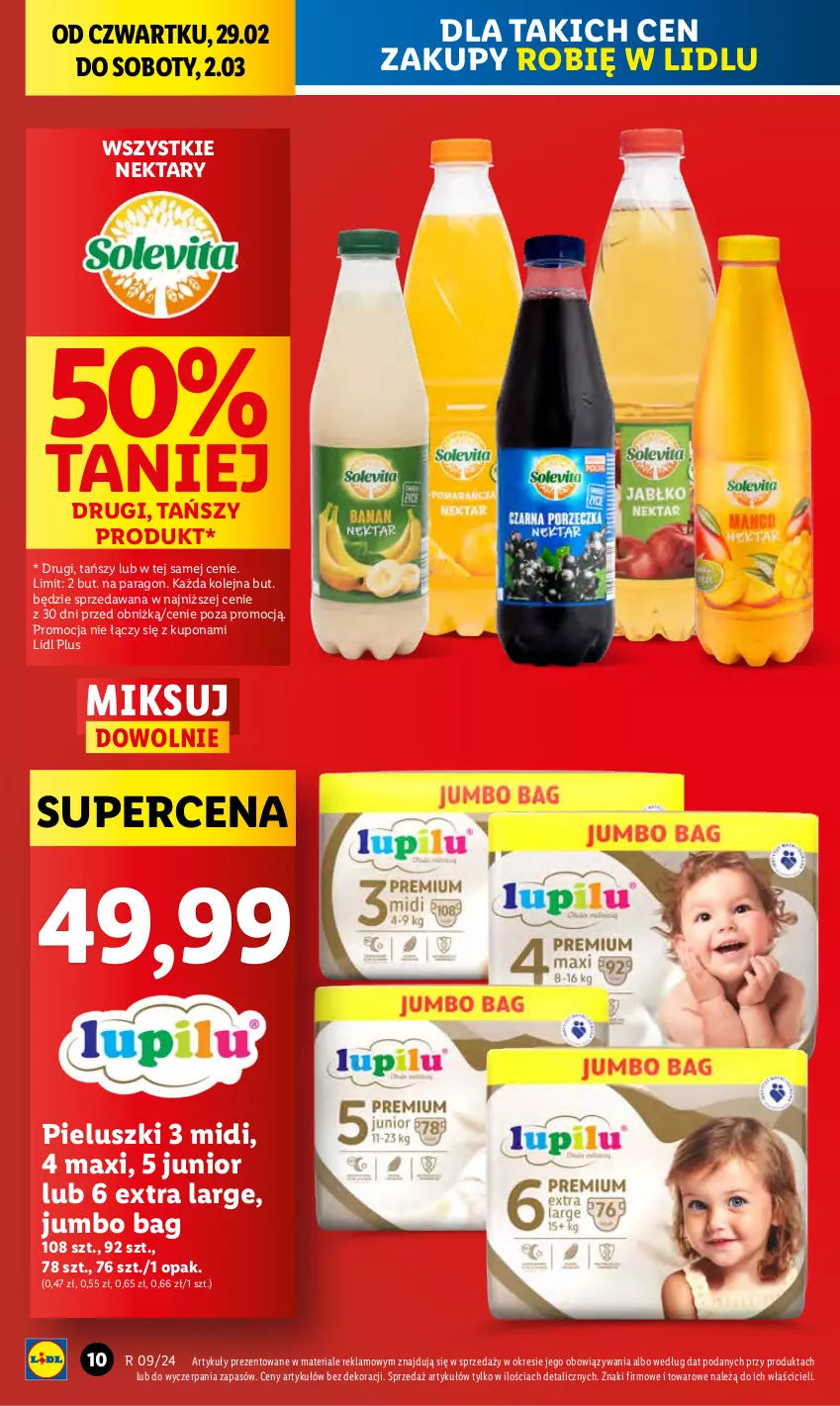 Gazetka promocyjna Lidl - GAZETKA - ważna 29.02 do 02.03.2024 - strona 12 - produkty: Nektar, O Bag, Olej