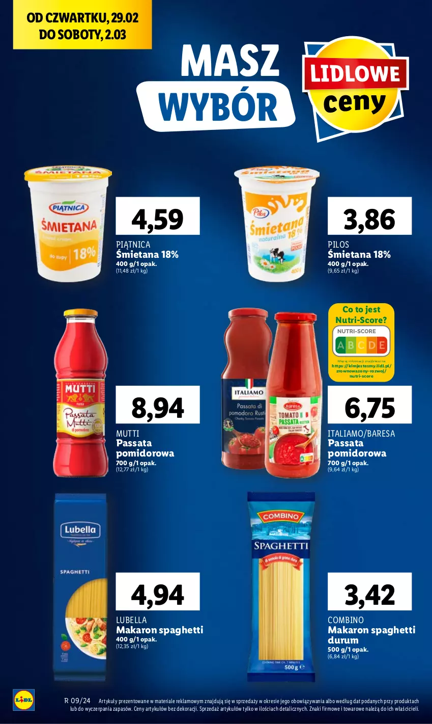 Gazetka promocyjna Lidl - GAZETKA - ważna 29.02 do 02.03.2024 - strona 40 - produkty: Bell, Bella, Lubella, Makaron, Piątnica, Pilos, Rum, Spaghetti, Wazon