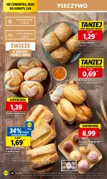 Gazetka promocyjna Lidl - GAZETKA - Gazetka - ważna od 02.03 do 02.03.2024 - strona 22 - produkty: Piec, Ser, Por, Gra, Bułka grahamka, Pieczywo, Olej, Bułka