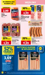 Gazetka promocyjna Lidl - GAZETKA - Gazetka - ważna od 02.03 do 02.03.2024 - strona 26 - produkty: Krakus, Gra, Kindziuk, Parówki, Parówki z szynki, Szynka, PIKOK, Pieprz, Boczek, Kiełbasa głogowska, Olej, Kiełbasa