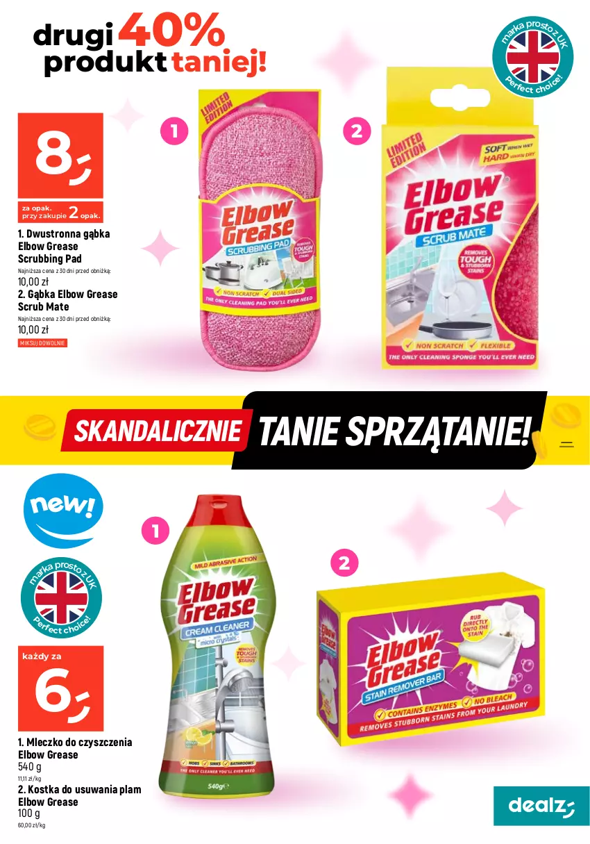 Gazetka promocyjna Dealz - MAKE A DEALZ - ważna 02.01 do 10.01.2024 - strona 15 - produkty: Do mycia naczyń, Mleczko, Odtłuszczacz, Płyn do mycia, Płyn do mycia naczyń, Sprzątanie