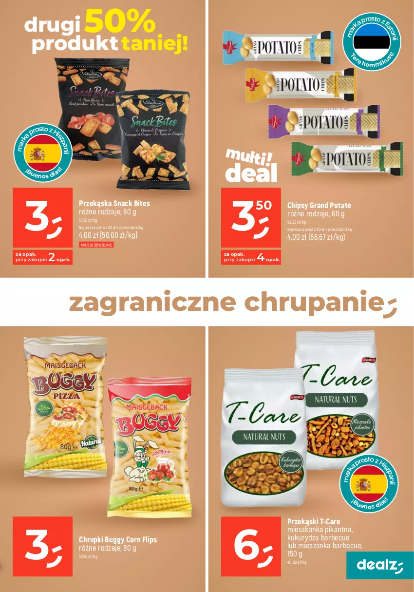 Gazetka promocyjna Dealz - MAKE A DEALZ - ważna 02.01 do 10.01.2024 - strona 33 - produkty: Amica, Chipsy, Chrupki, Fa, Gra, Kukurydza