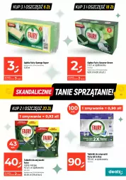 Gazetka promocyjna Dealz - MAKE A DEALZ - Gazetka - ważna od 10.01 do 10.01.2024 - strona 17 - produkty: Papier, Tablet, Ręcznik, Fairy, Zmywarki, Sprzątanie, Tabletki do zmywarki, Fa