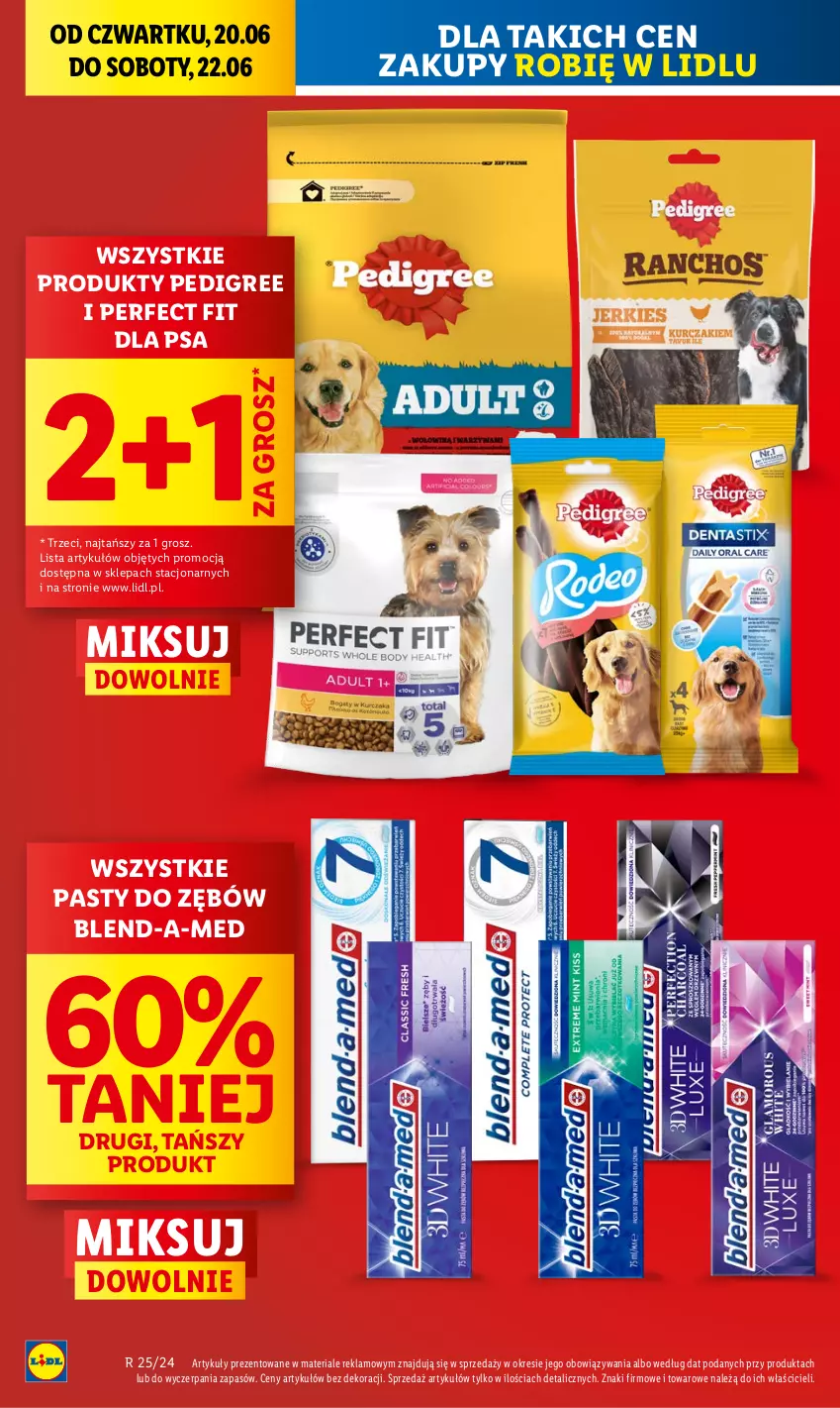 Gazetka promocyjna Lidl - GAZETKA - ważna 20.06 do 22.06.2024 - strona 14 - produkty: Blend-a-Med, Pedigree