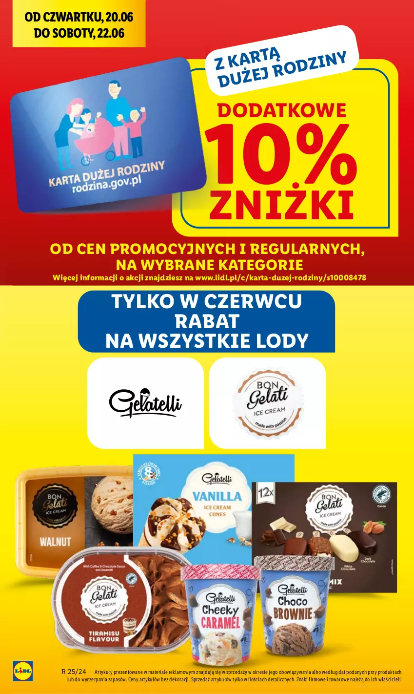 Gazetka promocyjna Lidl - GAZETKA - ważna 20.06 do 22.06.2024 - strona 36 - produkty: Lody